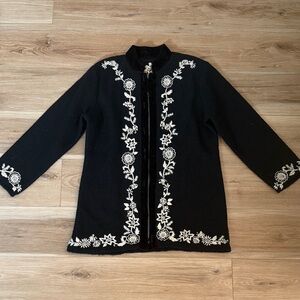 Vintage Embroidered Women's Jacket